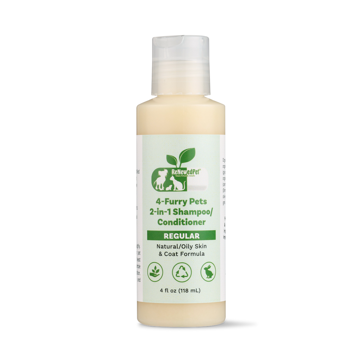 4-FURRY PETS 2-IN-1 *REGULAR SHAMPOO & CONDITIONER